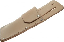 Mes holster van kwaliteitsleer