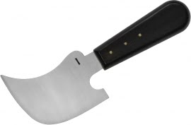 Kwartmaanmes enkel facet