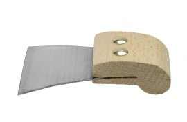 Lemmet houten schraper